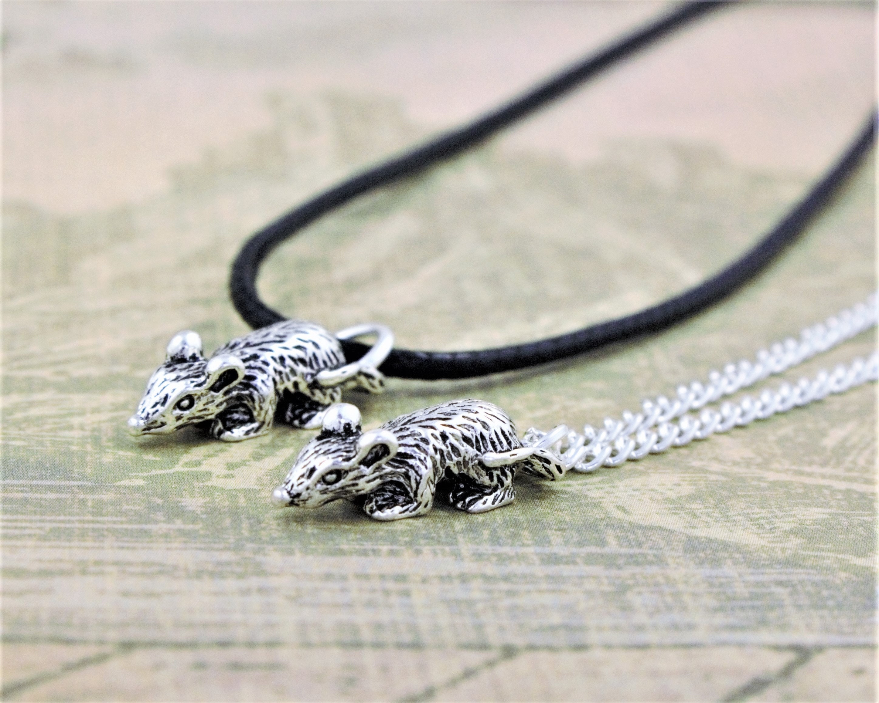 Rat Necklace, Mouse Jewellery, Silver 3D Pendant, Chain Cord or Leather, Rodent Jewellery, Rat Gifts, Animal Lover, Unisex Necklace, Cute - Etsy Rat Necklace, Mouse Jewellery, Silver 3D Pendant, Chain Cord or Leather, Rodent Jewellery, Rat Gifts, Animal Lover, Unisex Necklace, Cute - Etsy