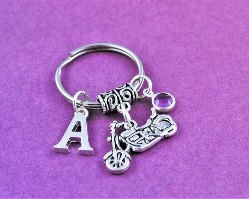 Portachiavi Personalizzato Con Ricamo - Nome E Numero Di Telefono Per Auto, Moto O ATV - Foto 5