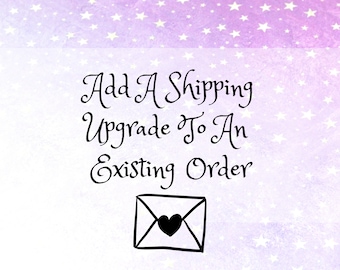 Add A Shipping Upgrade To An Existing Order