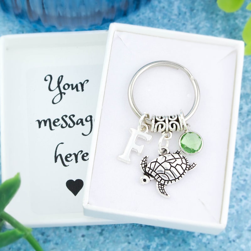 Turtle Keyring - Etsy