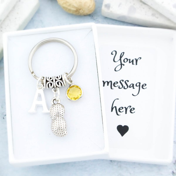 Peanut Keyring, Personalised Gift, Parent To Be Gifts, Pregnancy Keychain, Dad To Be, Mum To Be, Baby Shower Gifts, Can't Wait To Meet You
