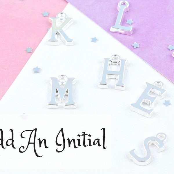 Add An Initial Charm, Not For Individual Sale, Can Only Be Purchased If Adding To A Product We Are Making For You