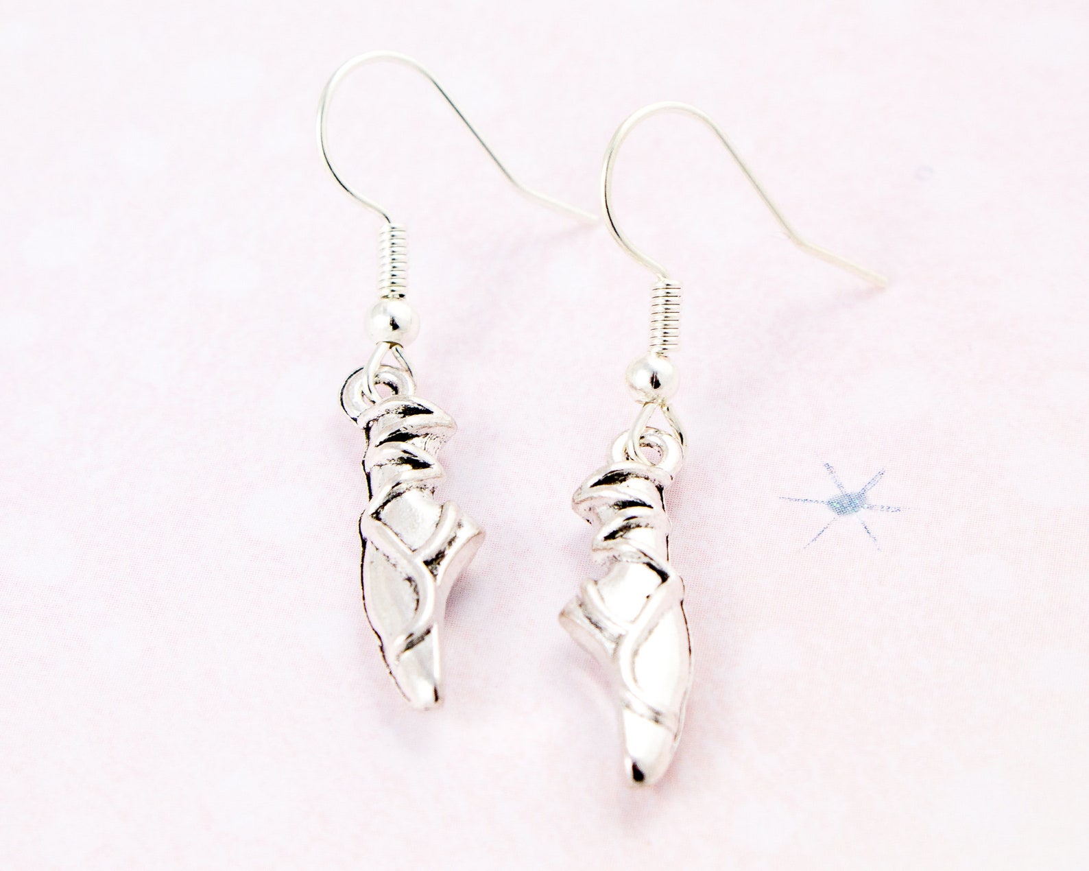Ballet Earrings Ballerina Jewellery Ballet Shoe Earrings Etsy