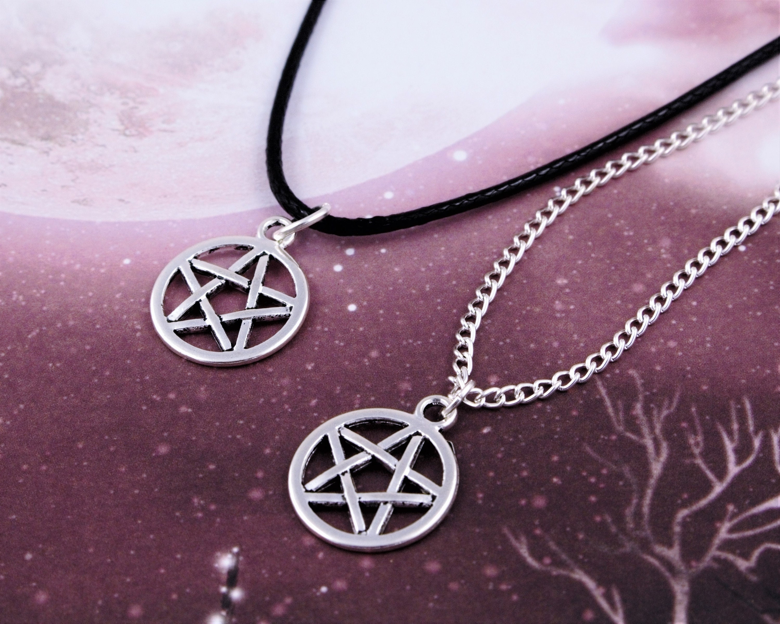 Pentacle necklace sale