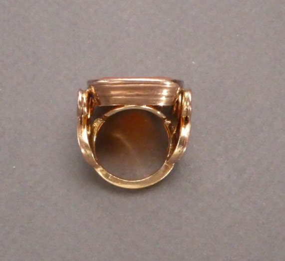 買い保障できる Size 1810 C Ring Signet Carnelian Georgian 10K 4.25 Etsy - アクセサリー