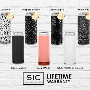 SIC Slim Can Coolers - Customizable & Multiple *LIMITED EDITION* Colors!