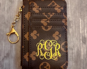 Custom Keychain Wallet & Card Holder with Coin Pocket