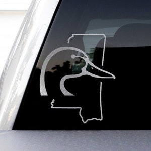 Mississippi Mallard Duck Decal/Sticker (ANY Size!)