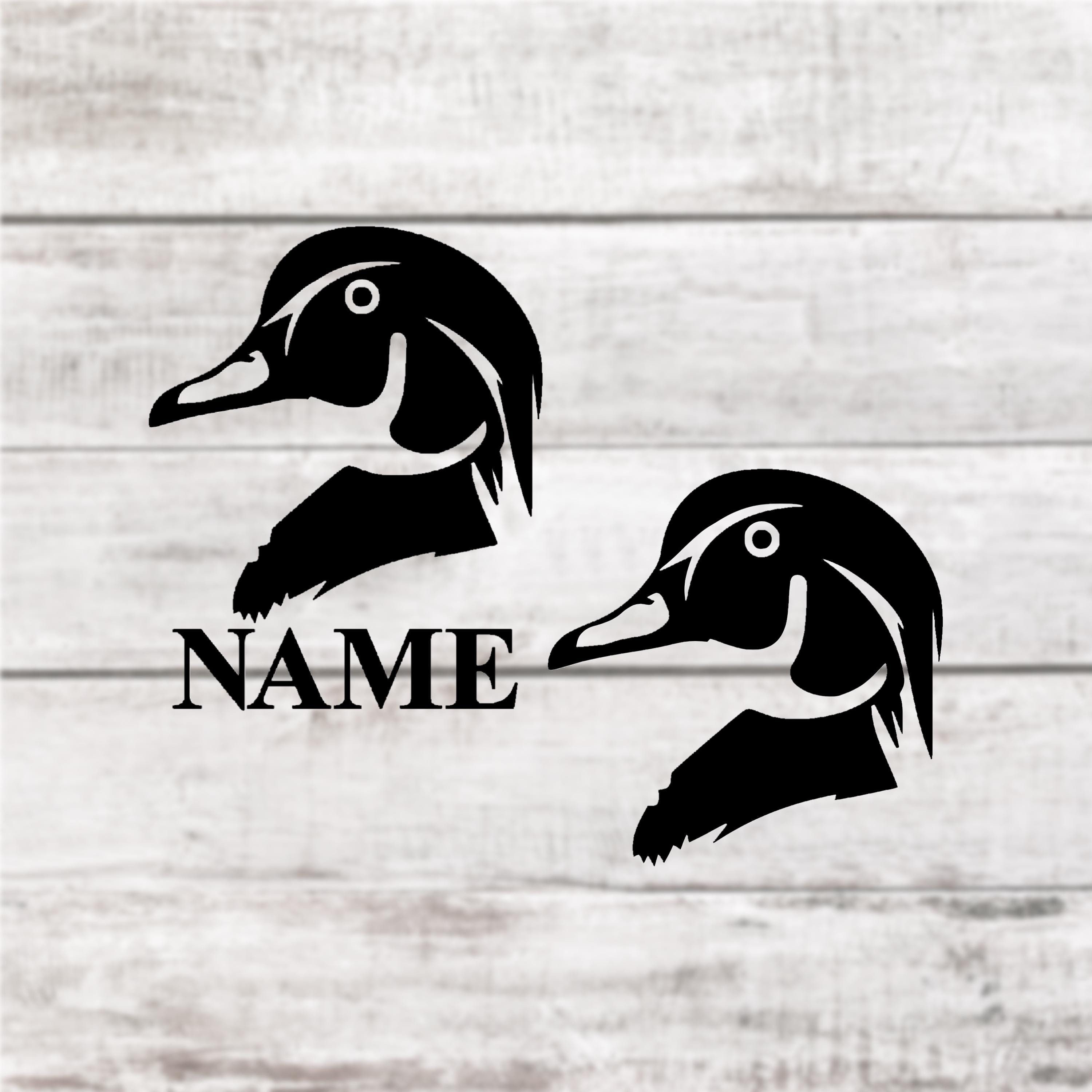 Wood Duck Drake Decal/Sticker (ANY Size!) - Customizable!