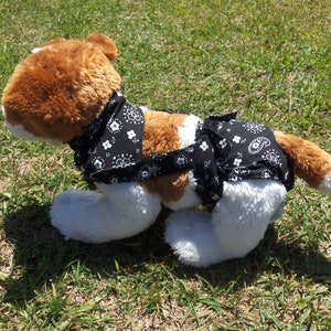 Bandana combo Bitches Britches Dog Diaper | black bandana