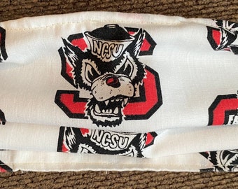 NC State face mask