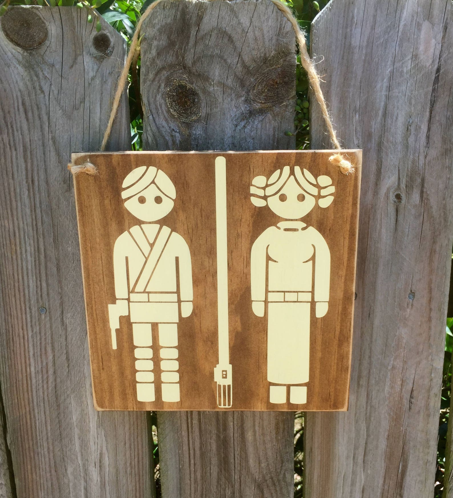 Star Wars Sign Restroom Sign Children's Bathroom Decor Etsy