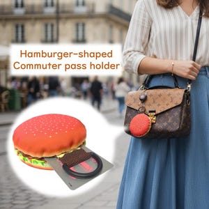 Portapassaporto, portacarte, portapass per pendolari, portacarte, mulinello con moschettone