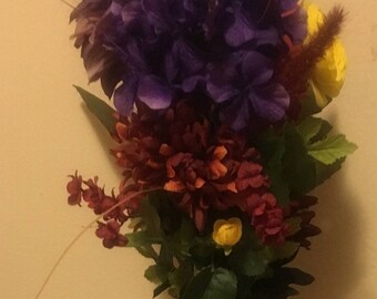 Homemade Floral Canes