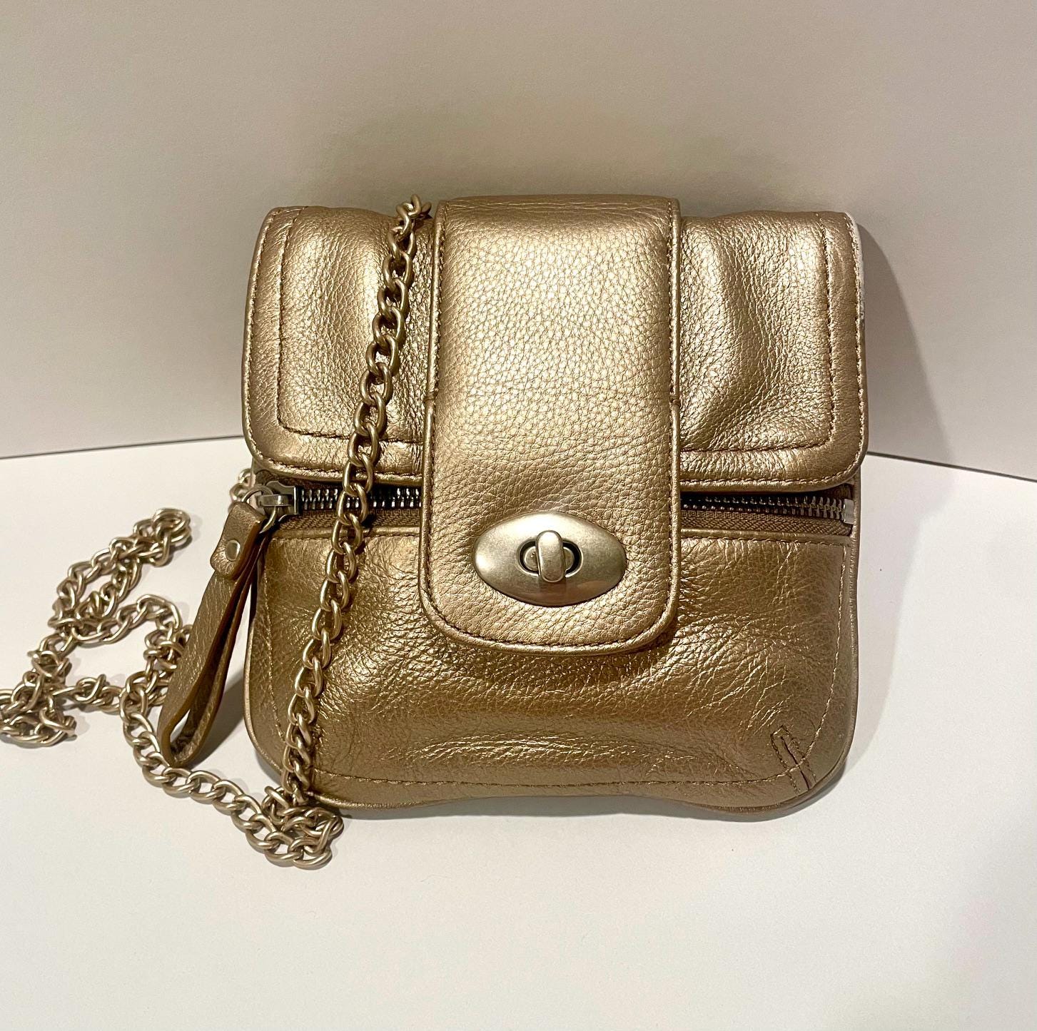 Vintage Leather Banana Republic Bag - Etsy