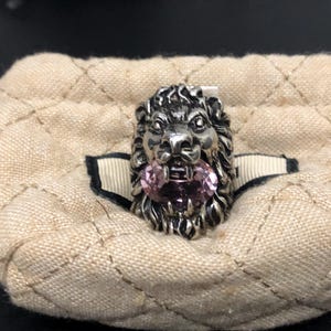 Gucci Lion Ring - Etsy