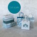 Miniature French style boxes and shopping bags 1:6 SCALE (downloadable, DIY) 