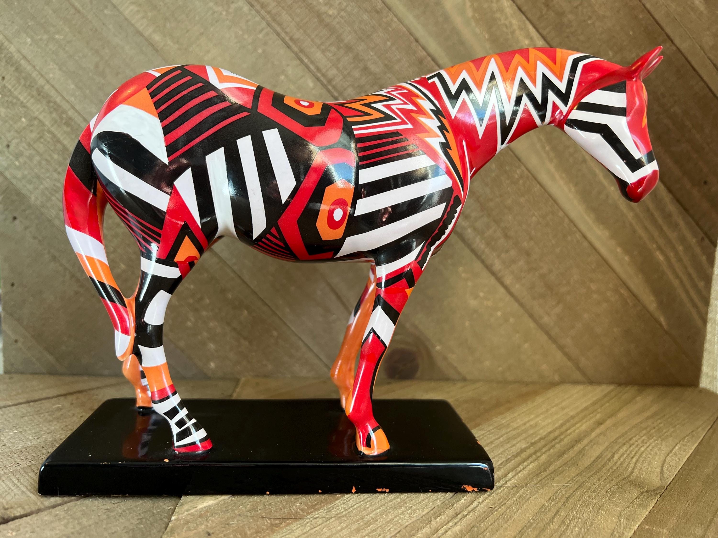 馬　置物　Painted Ponies ペインテッドポニー ペインテッド ポニー ホース・馬の置物 ファイアーマン ポニー