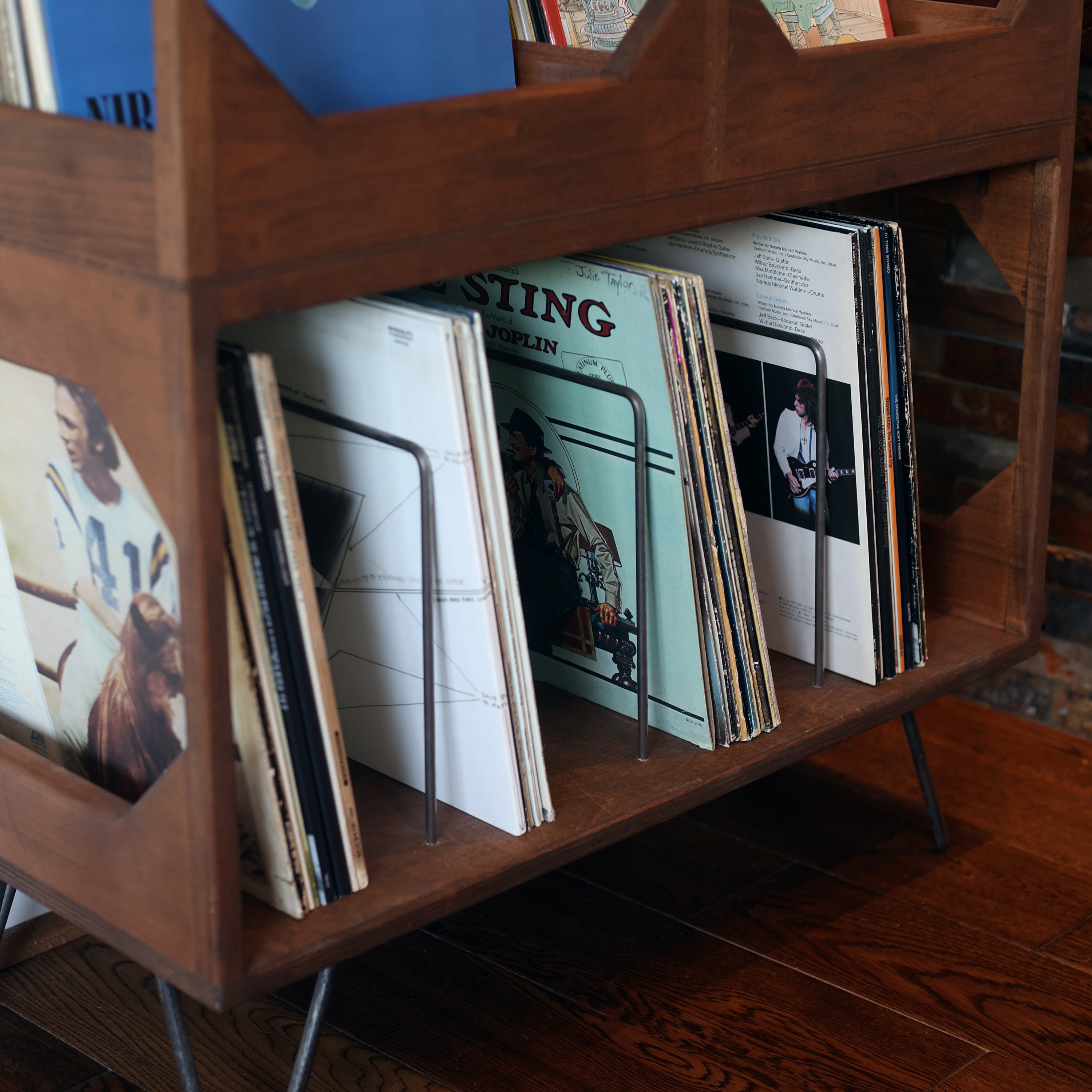 The Deluxe Tallboy Vinyl Record Storage: Flip Bins That Display Your  Collection of 120 Vinyl Records 