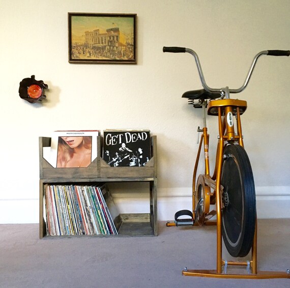 Deluxe Vinyl Record Storage System! Stash you records in style // Displays and protects your collection of 12" Vinyl records