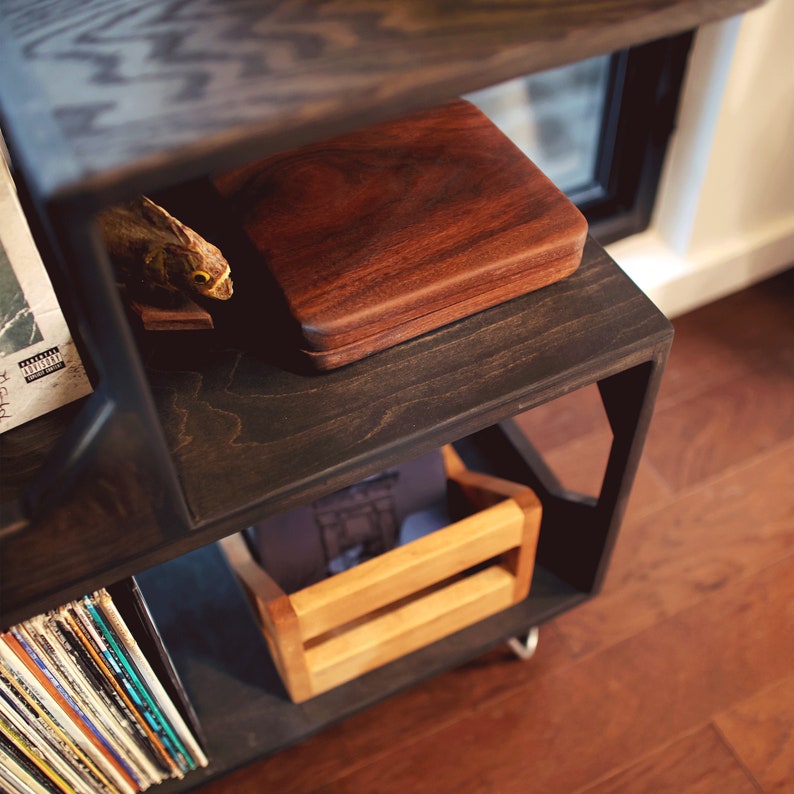 The Vinyl Storage End Table image 5