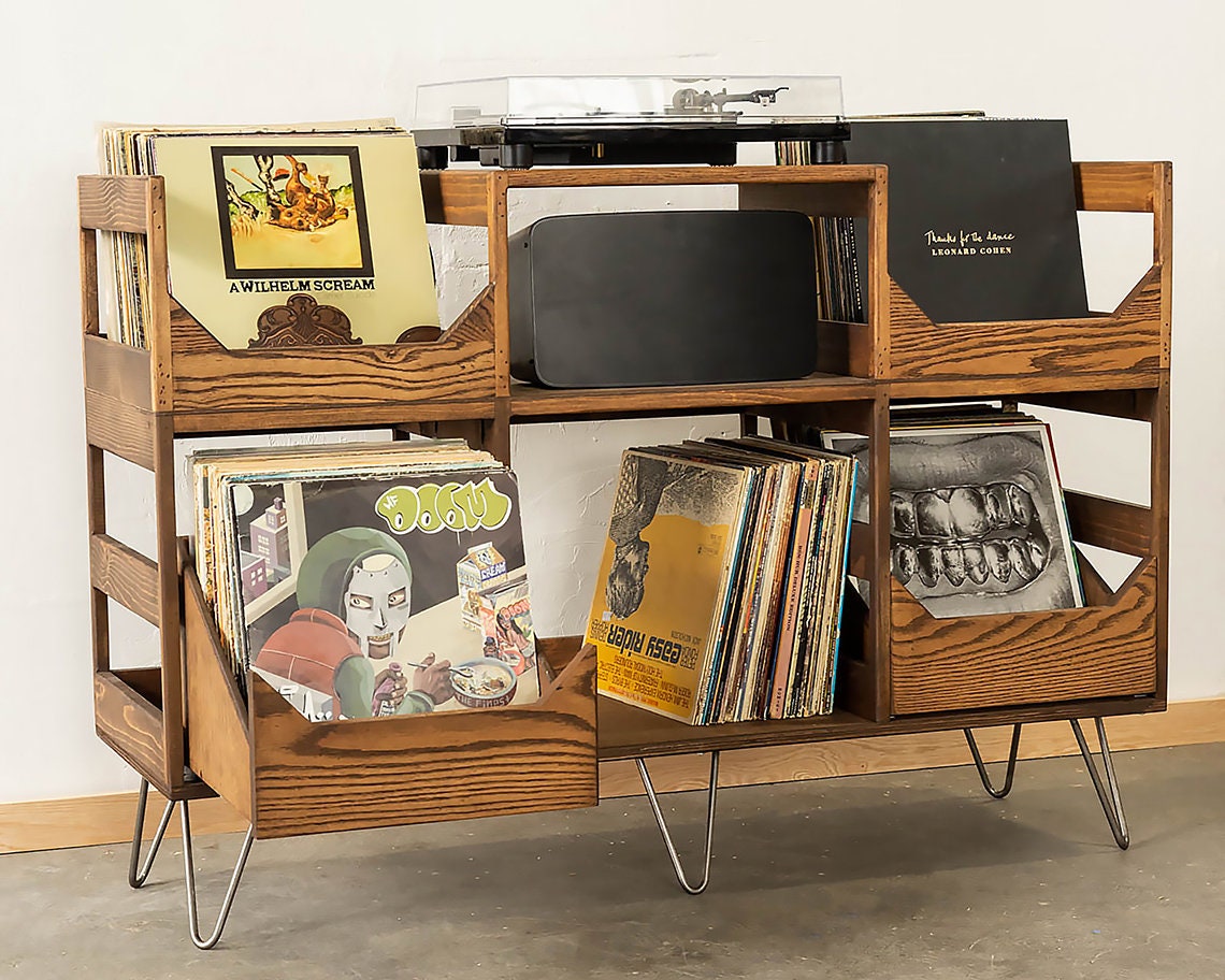The Elliott Turntable Station For Easy Listening With Soft Etsy