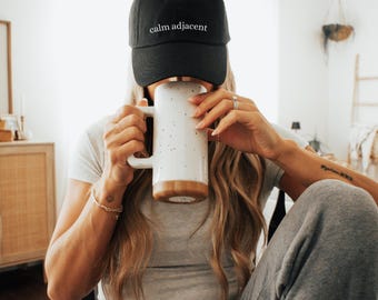 Unisex T-Shirt | Calm Adjacent, Mental Health Awareness Merch