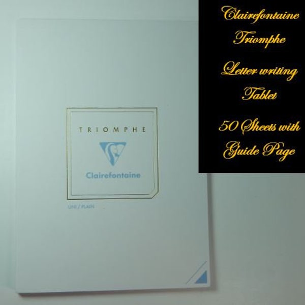 Clairefontaine Triomphe - Stationery - Letter writing Pad - 50 sheets