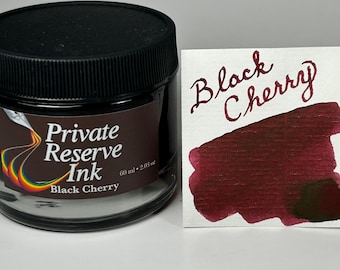 Private Reserve Fountain Pen Ink 60ml - Black Cherry - Standard Ink