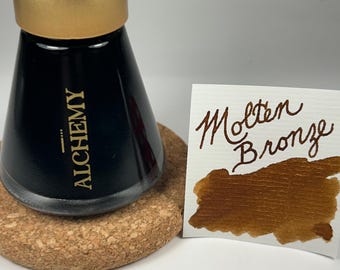 Molten Bronze Alchemy Fountain Pen Ink - 45ml - Standard Ink