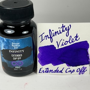 Private Reserve Fountain Pen Ink 30ml - Violet - Extended Cap Off Ink