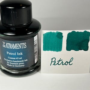 De Atramentis Fountain Pen Ink 45ml - Petrol - Standard Ink