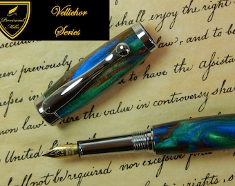 Vellichor Fountain Pen with Natures Canvas Acrylic - Free Shipping #FP10104