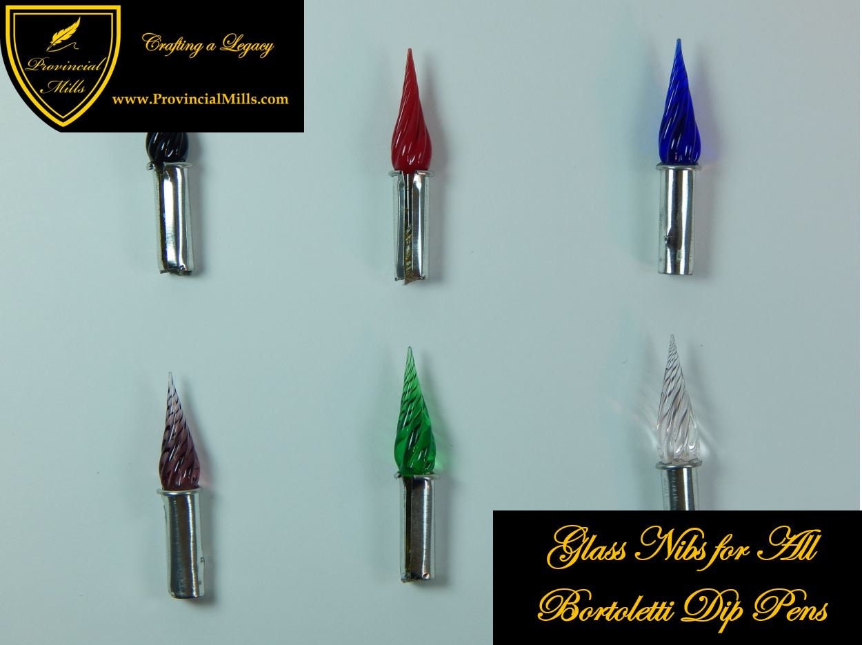 Glowing Glass Dip Pen Ink Calligraphy Glass Pen Signature Pen Elegant  Crystal Dip 