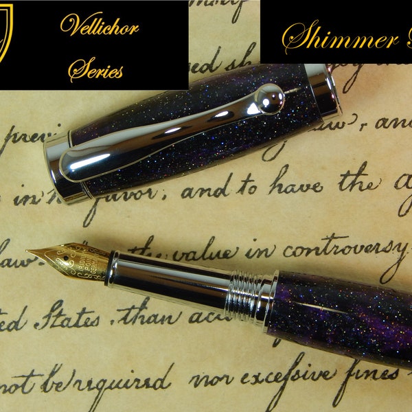 Vellichor Fountain Pen with Quasar Acrylic FP10222