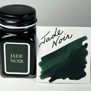 Monteverde Fountain Pen Ink 30ml - Jade Noir - Standard Ink