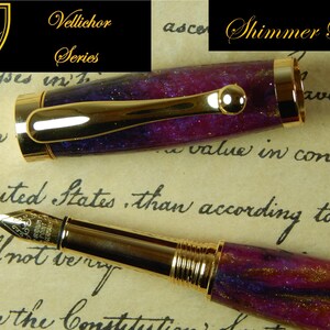 Vellichor Fountain Pen with Super Nova Acrylic FP10221