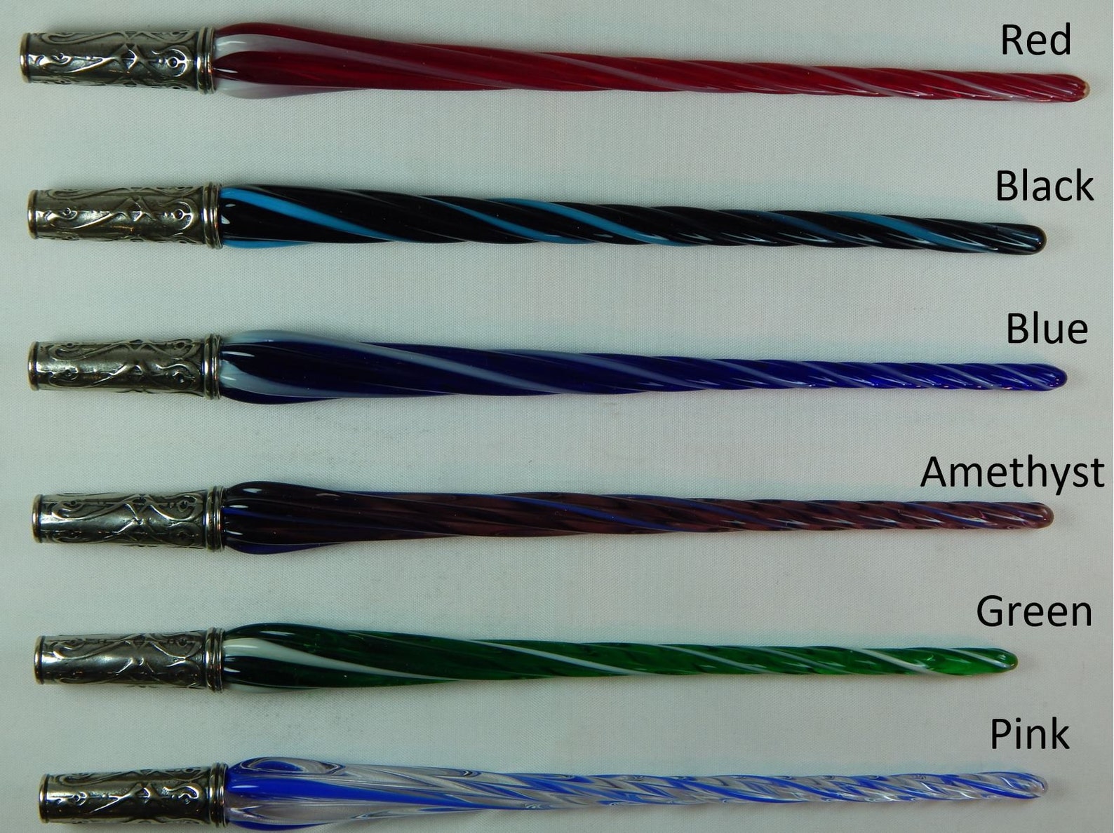 Bortoletti Murano Glass Dip Pen With Bronze Nib Holder Set Etsy