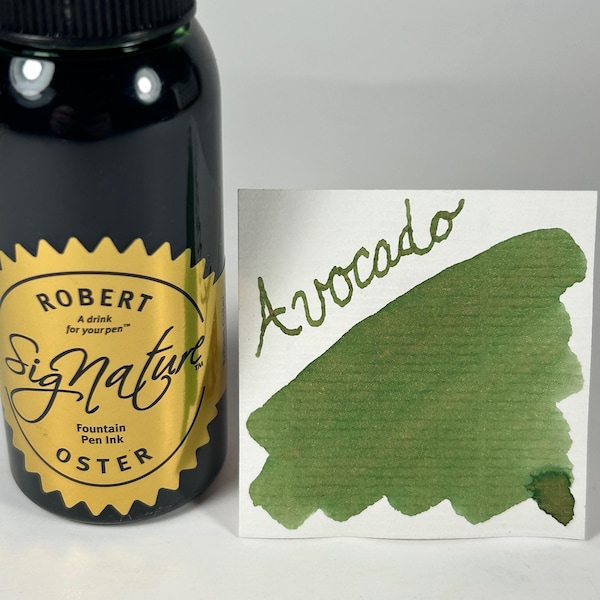 Robert Oster Fountain Pen Ink 50ml - Avocado - Standard Ink