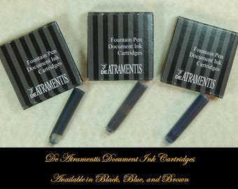 De Atramentis Document Ink Fountain Pen Cartridges