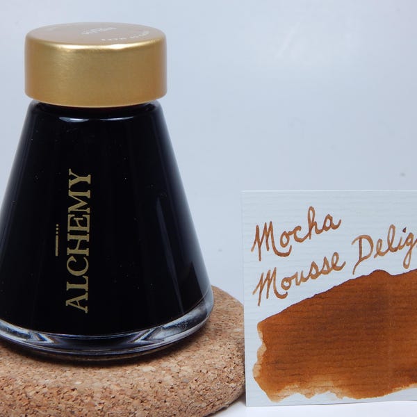 Mocha Mousse Delight Alchemy Fountain Pen Ink - 45ml - Standard Ink