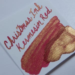 De Atramentis Fountain Pen Ink 45ml - Christmas Ink - Pearlescent