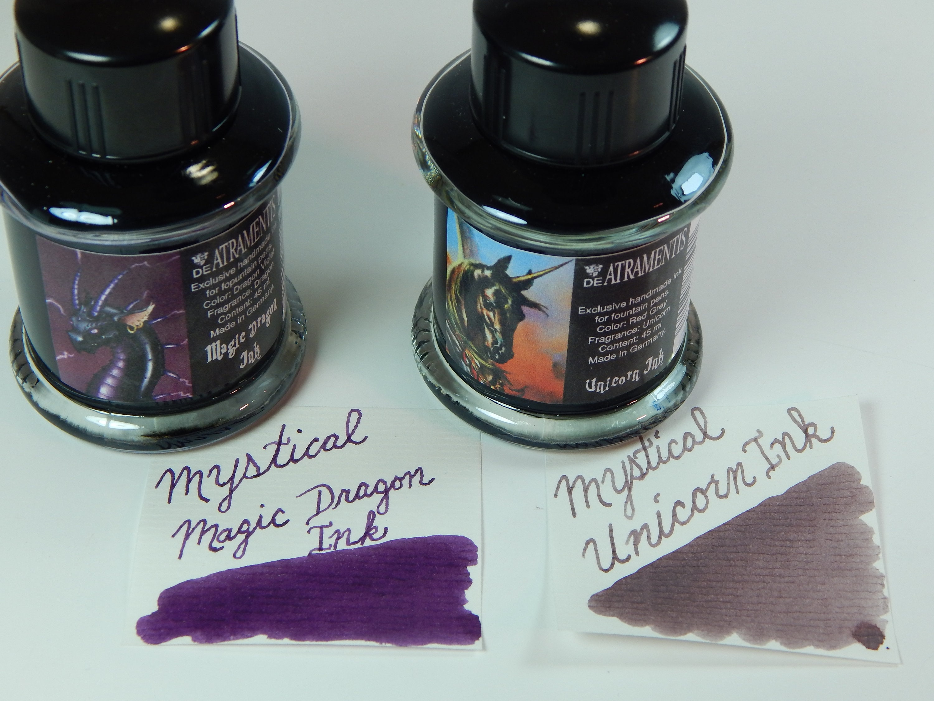 De Atramentis Mystical Inks for Fountain Pens 12 Colors 45ml 