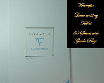 Clairefontaine Triomphe - Stationery - Letter writing Pad - 50 sheets