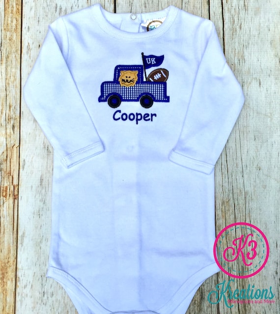 Baby UK Football Tailgate Bodysuit, Kentucky Wildcats Bodysuit