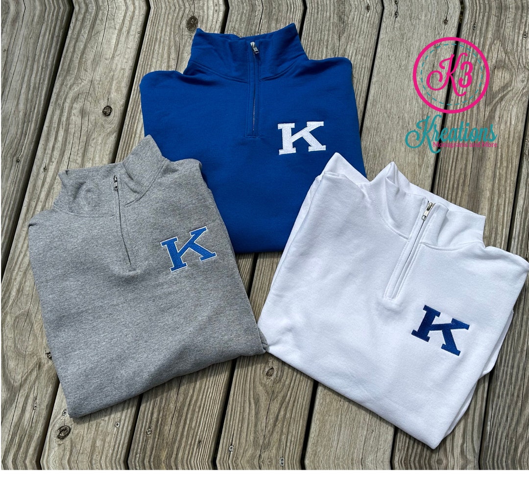 Adult Kentucky Power K Quarterzip Sweatshirt, Kentucky 1/4 Zip