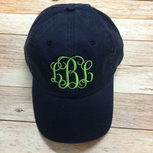 Monogrammed Ball Cap, Personalized Hat, KBETHOS Custom Hat