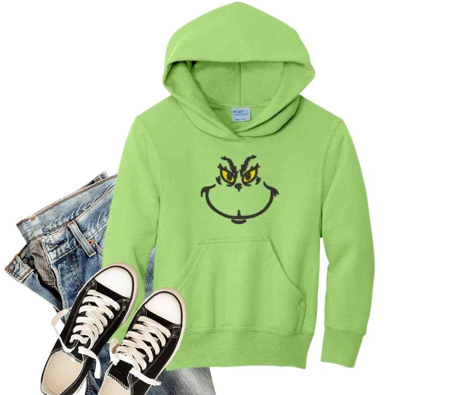 Grinch Hoodie - Etsy