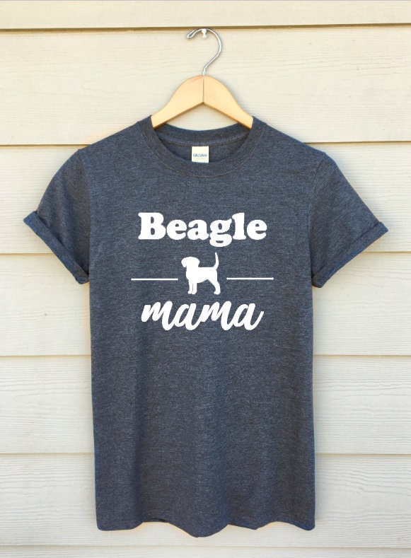 Beagle Mama Shirt Beagle Mom Shirt Pet Lover Shirt Dog | Etsy