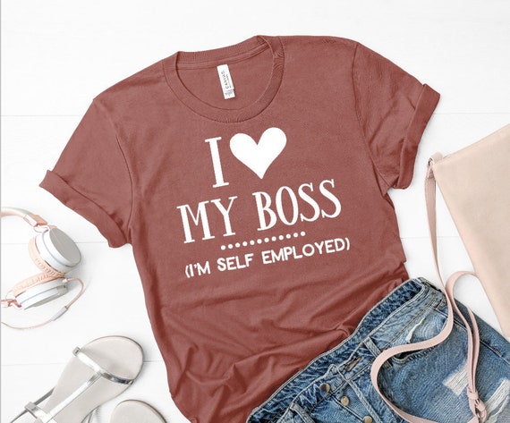 i love my boss t shirt